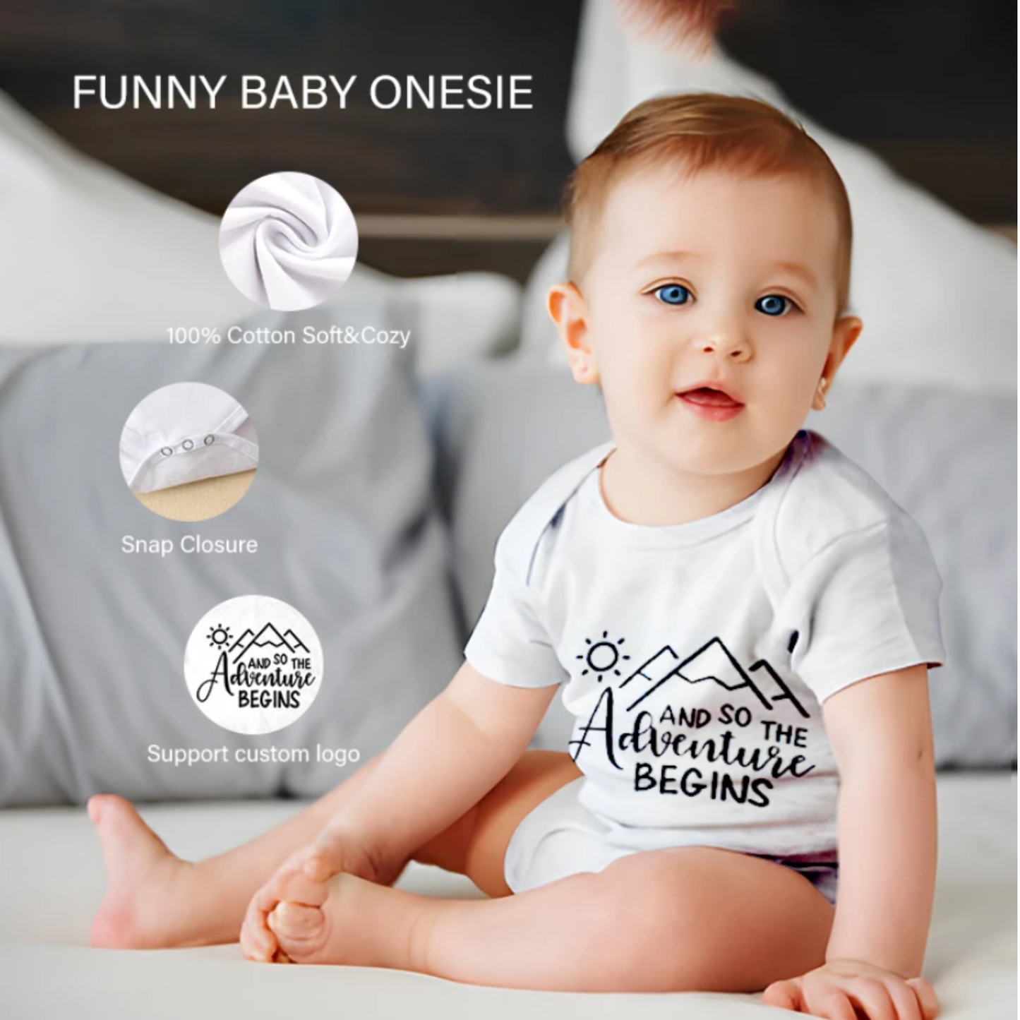 8 Piece Newborn Gift Set, New Mom Gifts, Pregnancy Gifts, Baby Shower Gift