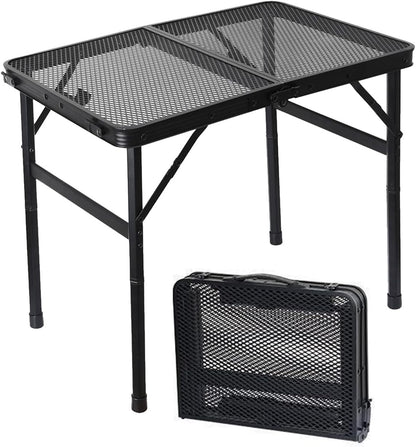 Foldable Portable Camping & Braai Grill Table for Beach and Hiking