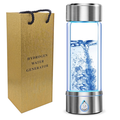420 ml Rechargeable Hydrogen Water Bottle with SPE/PEM Technology