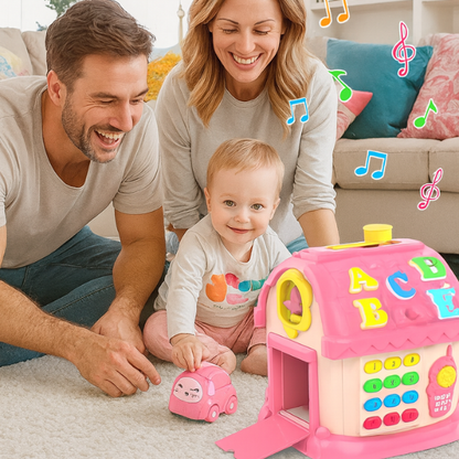 12-in-1 Musical Montessori Activity House Toy for Toddlers