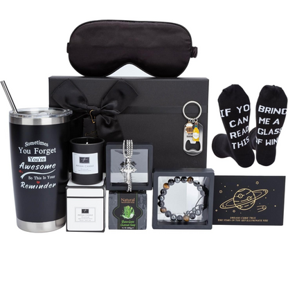 10-Piece Men's Self-Care & Relaxation Gift Hamper