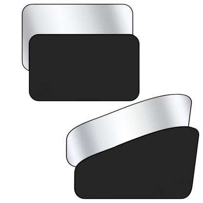 4-Pack Magnetic Car Window Sunshades & Privacy Covers, Full Blackout
