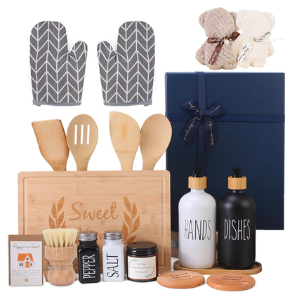21-Piece Housewarming Gift Hamper for Couples & New Homeowners