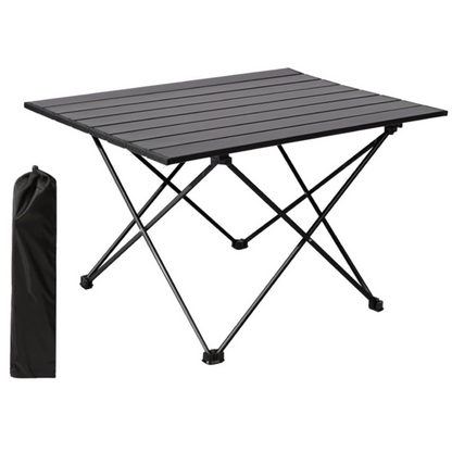 Portable Folding Camping Table with Carry Bag for Braai, Beach & Hiking