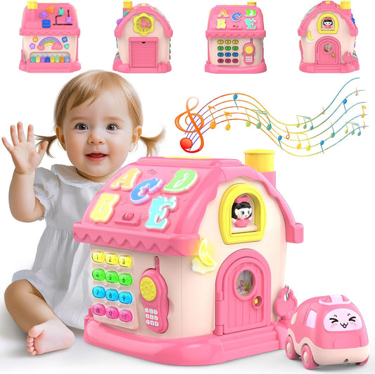 12-in-1 Musical Montessori Activity House Toy for Toddlers