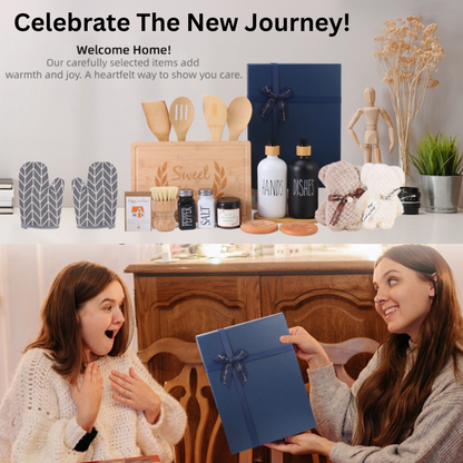 21-Piece Housewarming Gift Hamper for Couples & New Homeowners