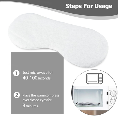 Heated Eye Mask for Dry, Tired Eyes & Sleep Blackout Mask