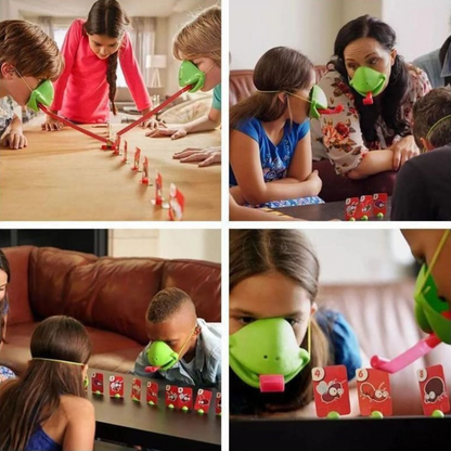 Frog Tongue Catching Game & 3D Gear Sphere Fidget Toy Set