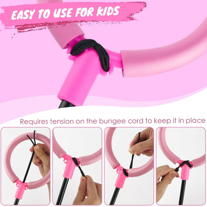2-Piece Skip Ball & Boomerang Set with LED Ankle Counter