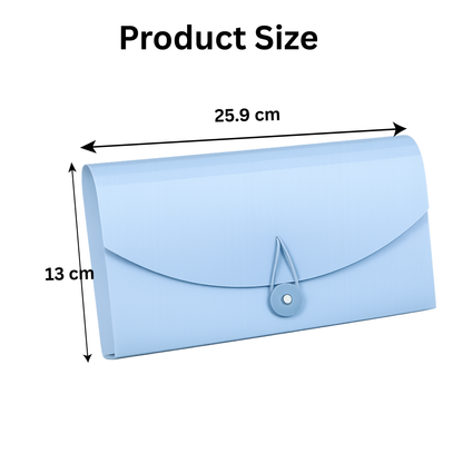 13-Pocket Expanding File Organiser with Labels for Documents & Receipts