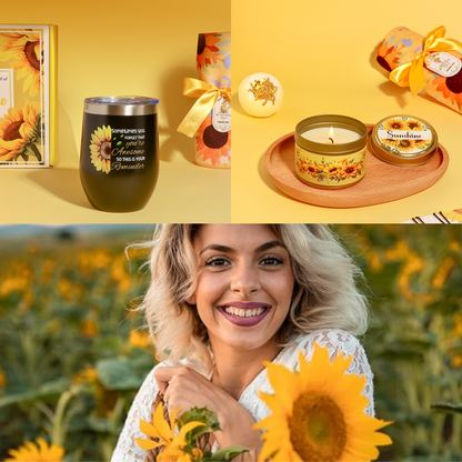 9-Piece Sunshine Spa & Self-Care Gift Hamper for Women