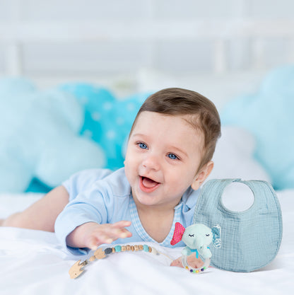 10-Piece Newborn Baby Gift Set & Baby Shower Hamper – Blue