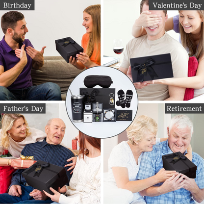 10-Piece Men's Self-Care & Relaxation Gift Hamper