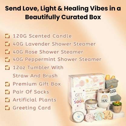 9-Piece Get Well Soon Spa Gift Hamper for Women