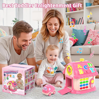 12-in-1 Musical Montessori Activity House Toy for Toddlers