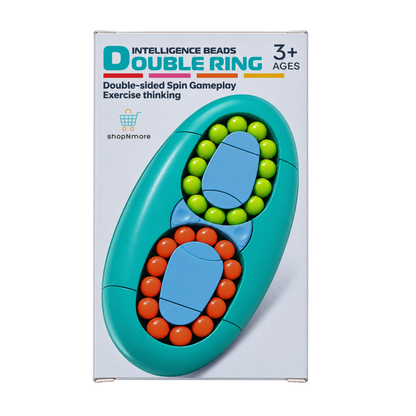 Rotating Magic Bean Cube Sensory Fidget Activity Toy for Kids