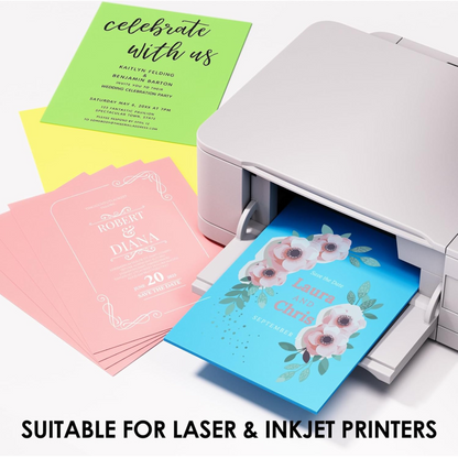 120 Sheets Doubled Sided Colored Cardstock, 21.5cmx 27.8cm, 180gsm, Craft