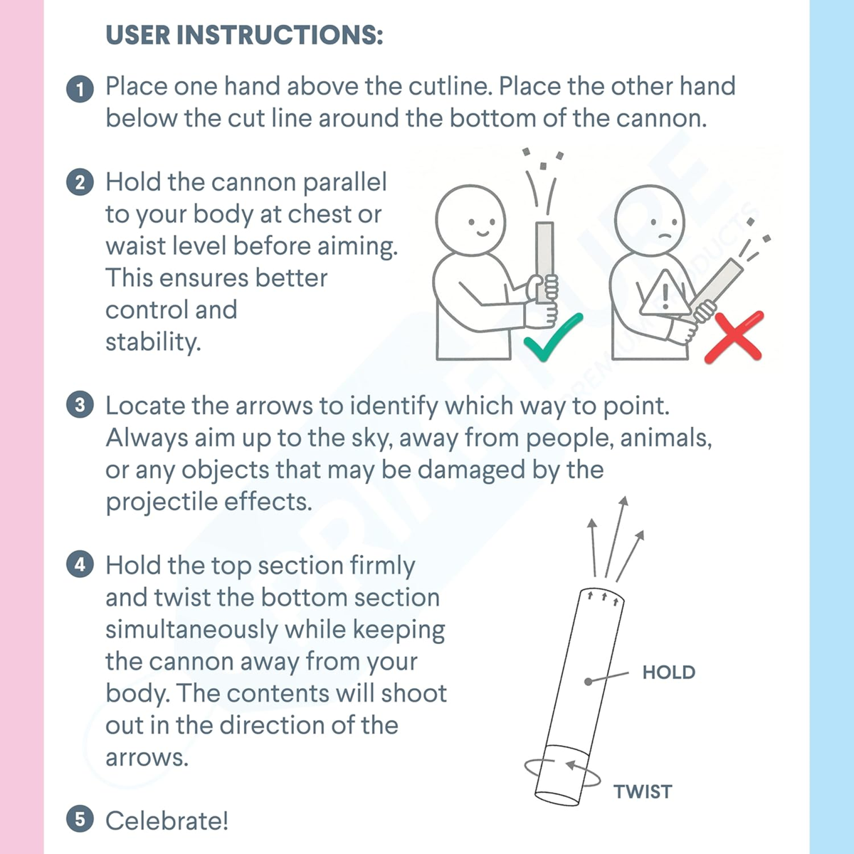 Gender Reveal Party Kit: 2 Balloons & 2 Confetti Cannons – Blue
